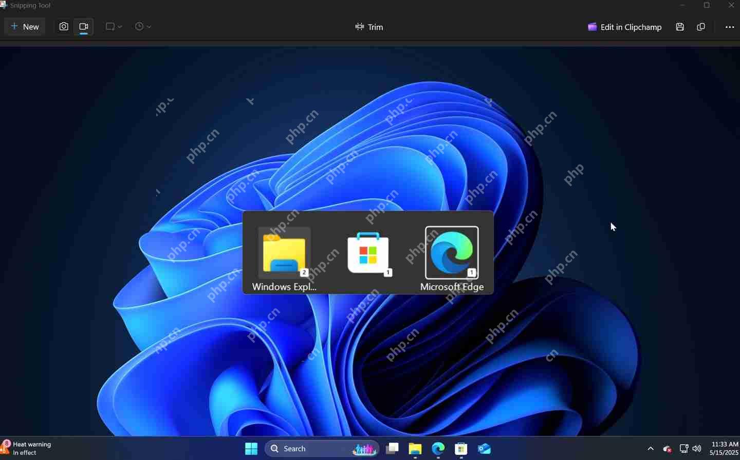 Win11 内置截图工具升级:简单剪辑录频内容、集成 OCR 提取表格