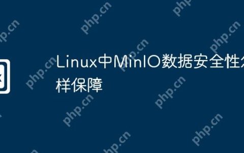Linux中MinIO数据安全性怎样保障