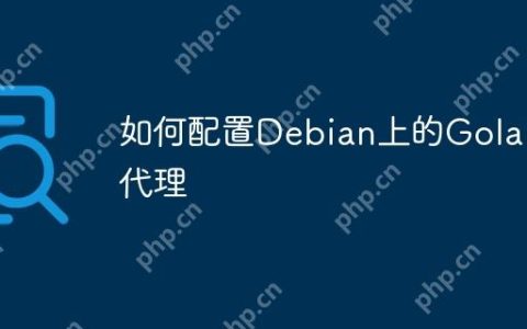 如何配置Debian上的Golang代理