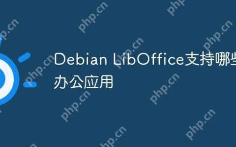 Debian LibOffice支持哪些办公应用