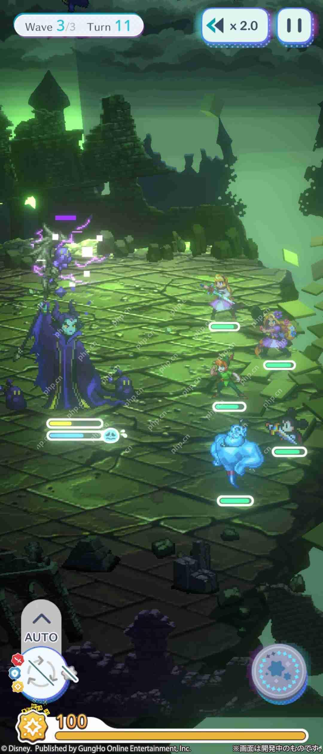《Disney Pixel RPG》现已正式推出 与「迪士尼」角色们一同踏上游览游戏世界的大冒险!