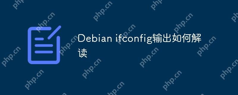 debian ifconfig输出如何解读
