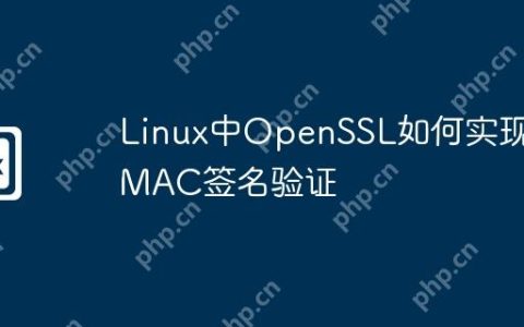 Linux中OpenSSL如何实现HMAC签名验证