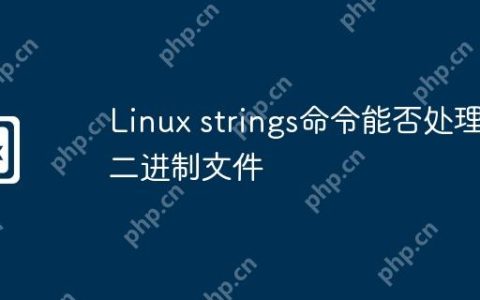 Linux strings命令能否处理二进制文件