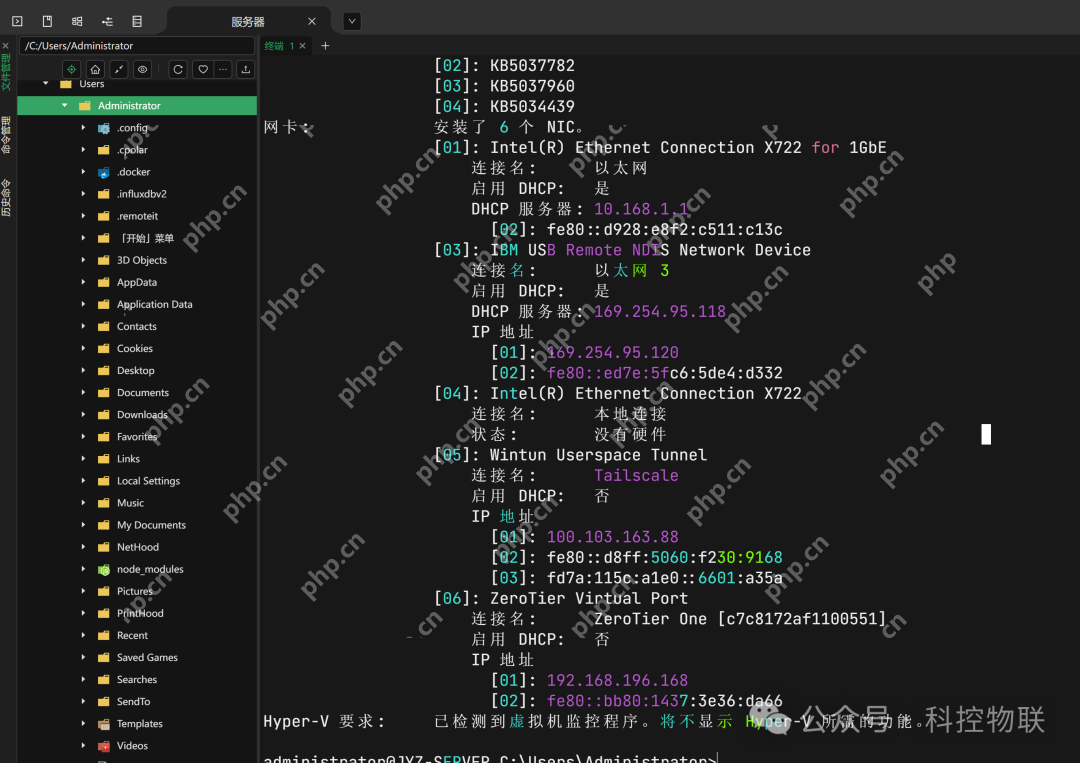 [教程] Windows Server 2022 系统开启Ssh Server服务