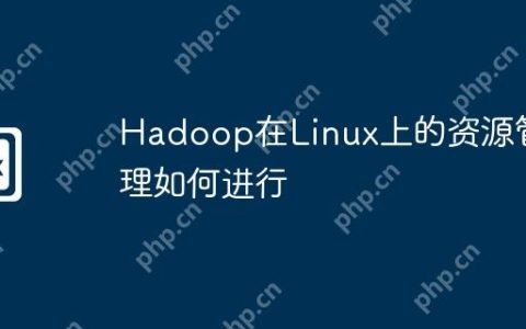 Hadoop在Linux上的资源管理如何进行
