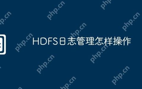 HDFS日志管理怎样操作