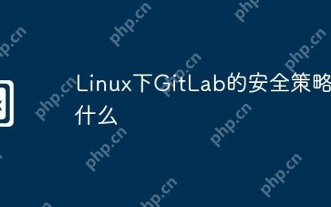 Linux下GitLab的安全策略是什么