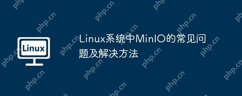 Linux系统中MinIO的常见问题及解决方法