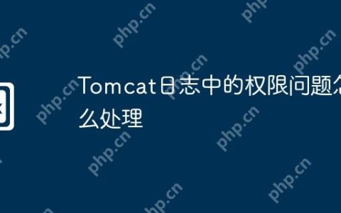 Tomcat日志中的权限问题怎么处理