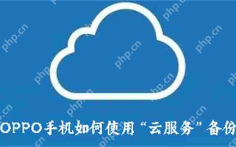 OPPO手机如何使用“云服务”备份