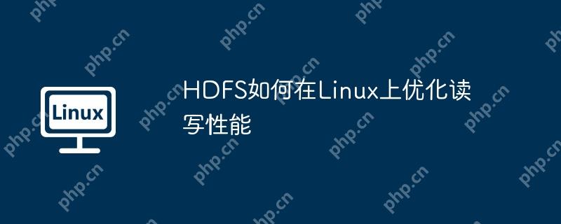 hdfs如何在linux上优化读写性能