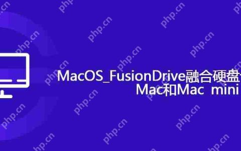 MacOS_FusionDrive融合硬盘合区 适用于iMac和Mac mini