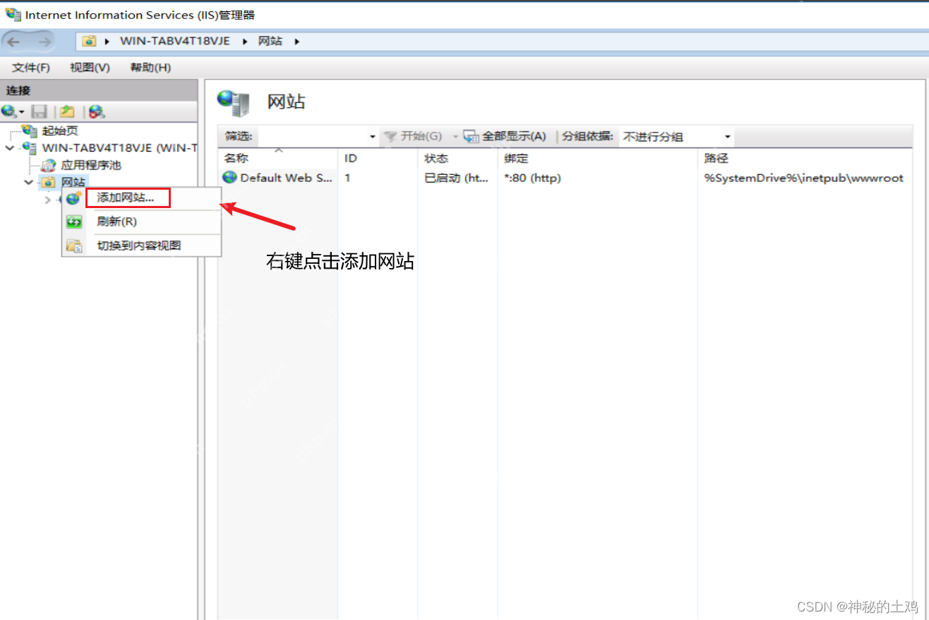 WIndows Server 2016 部署 Web服务(简单篇)