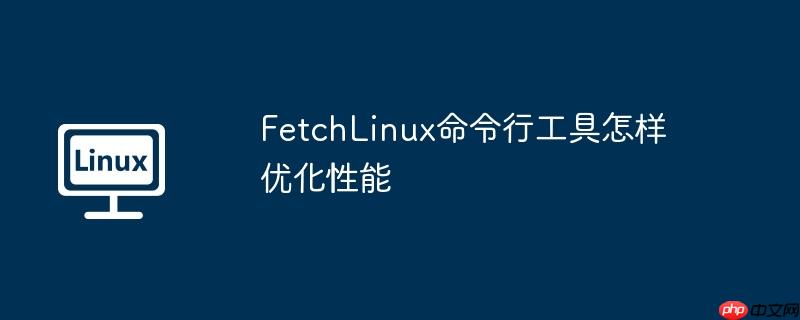 fetchlinux命令行工具怎样优化性能