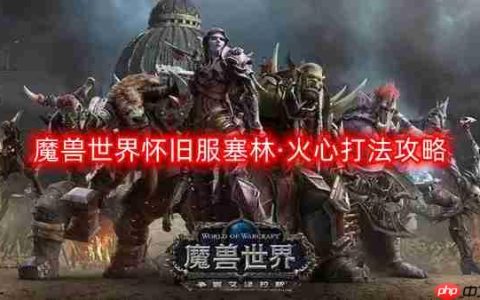 魔兽世界怀旧服塞林·火心怎么打-塞林·火心打法攻略