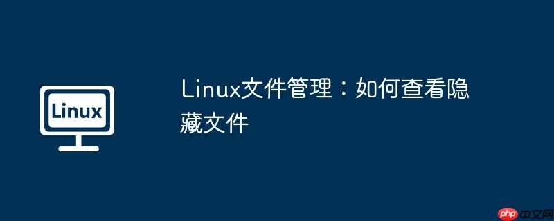 linux文件管理:如何查看隐藏文件