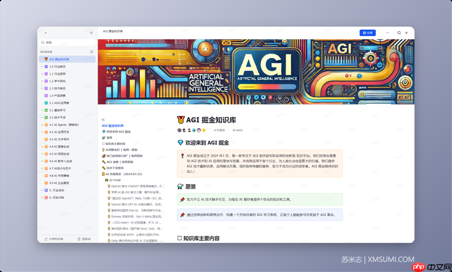 11 个 免费学习 AI 的飞书知识库,完全免费,必须收藏!