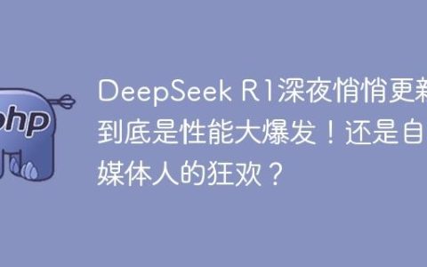 DeepSeek R1深夜悄悄更新，到底是性能大爆发！还是自媒体人的狂欢？