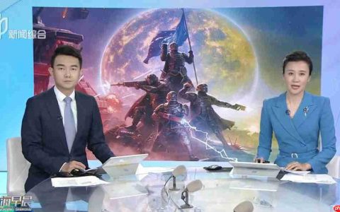 《绝地潜兵2》上海保卫战登上海《新闻综合》栏目报道