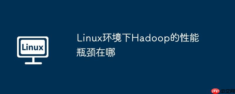 linux环境下hadoop的性能瓶颈在哪