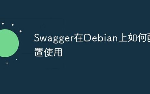 Swagger在Debian上如何配置使用