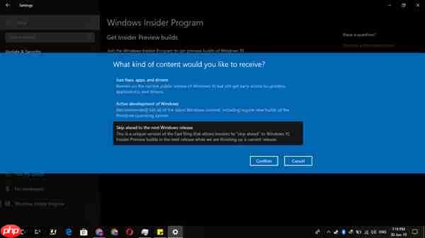 Windows 10 Skip Ahead通道重新开放:首个19H2预览版近了