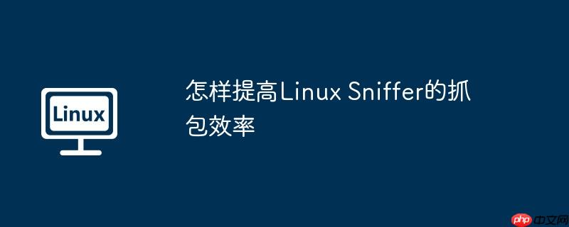 怎样提高linux sniffer的抓包效率