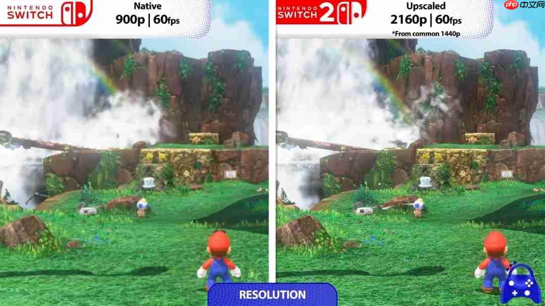 Switch2版《超级马里奥:奥德赛》与原版对比视频 画面全面升级