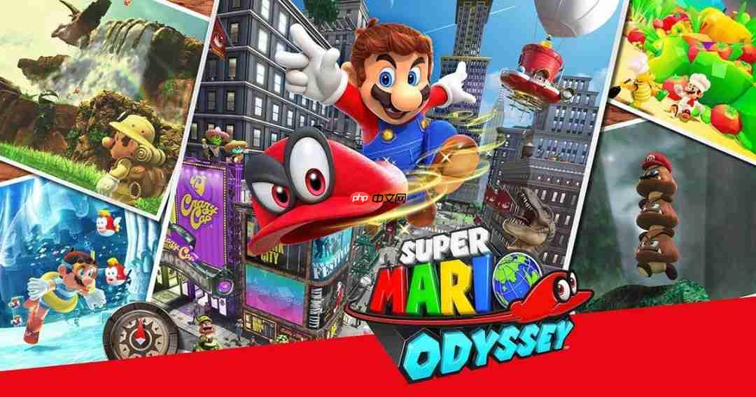 Switch2版《超级马里奥:奥德赛》与原版对比视频 画面全面升级