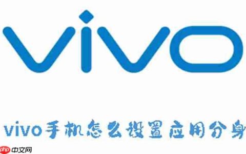 vivo手机怎么设置应用分身