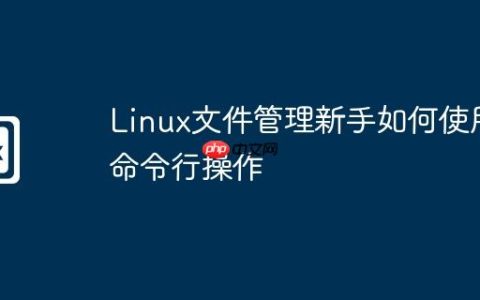 Linux文件管理新手如何使用命令行操作