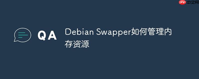 debian swapper如何管理内存资源
