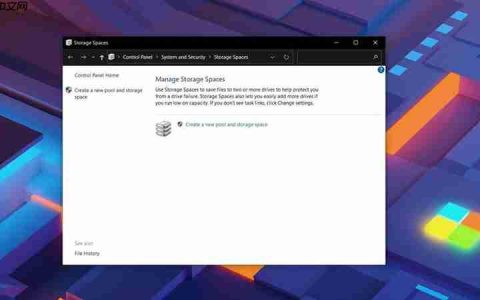 Win10 May 2020新BUG：无法创建新的​Storage Spaces