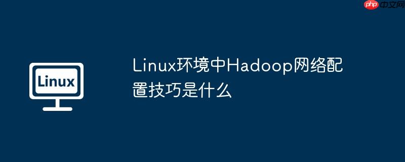 Linux环境中Hadoop网络配置技巧是什么