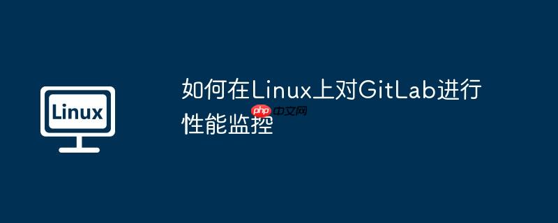 如何在linux上对gitlab进行性能监控