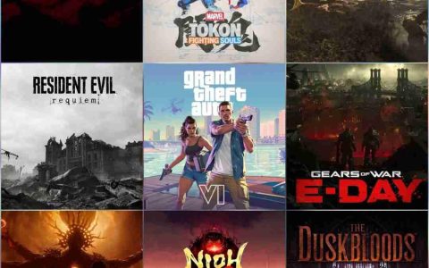 一超多强！《GTA6》、《生化危机9》等大作扎堆在2026年发售