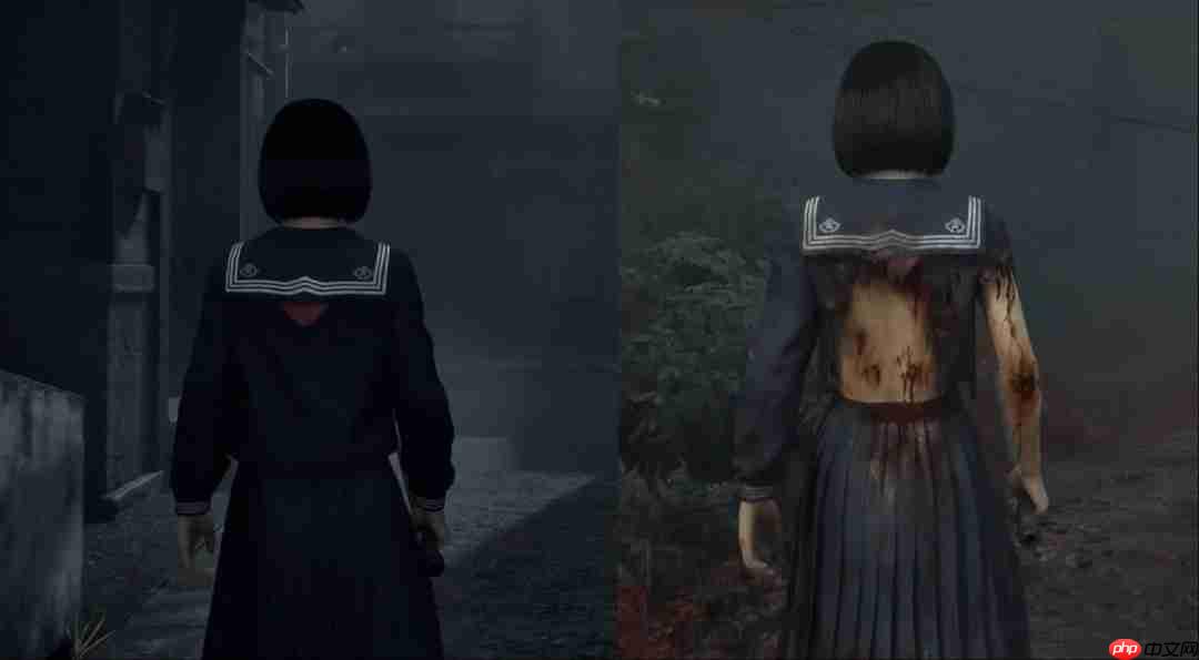 《寂静岭f》全新截图 有爆衣系统:女主衣服破损