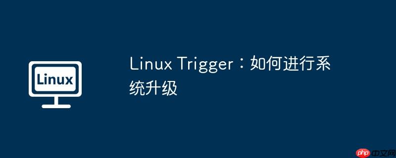 linux trigger:如何进行系统升级