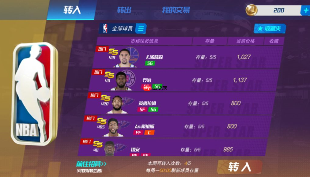 NBA篮球大师新手开荒全攻略:高性价比活动与抽卡策略