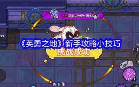 英勇之地萌新逆袭指南 从零制霸战场的核心秘籍