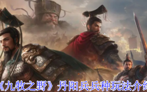 九牧之野丹阳兵终极攻略：法系克星与团队壁垒详解