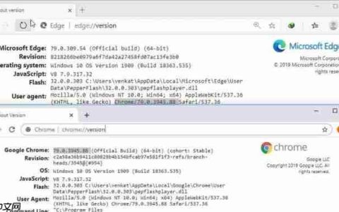 Win10 Edge浏览器稳定版版本号和Chrome稳定版相同