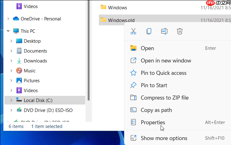 Win11可以删除Windows.old文件吗?删除Windows.old文件的具体方