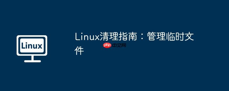 linux清理指南:管理临时文件
