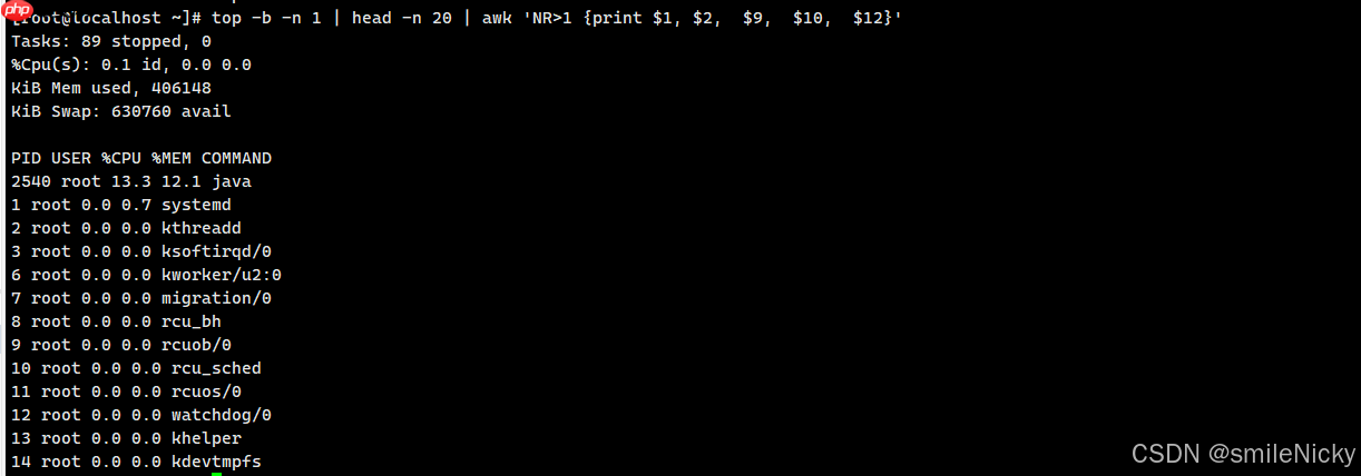 Linux服务器如何快速定时CPU占用高的线程