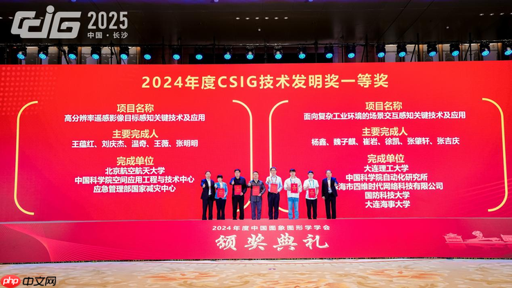 【动态】中国图象图形学学会颁奖典礼在长沙隆重举行
