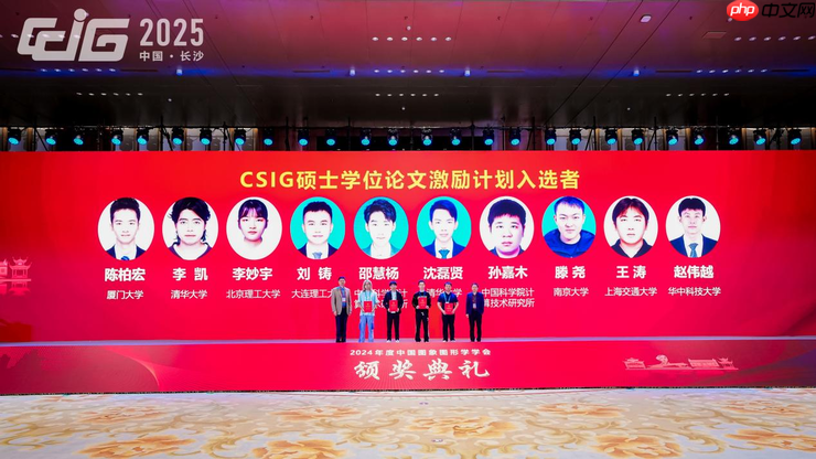 【动态】中国图象图形学学会颁奖典礼在长沙隆重举行