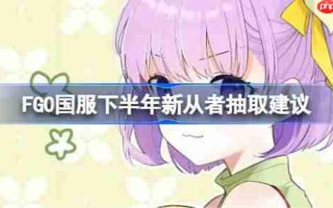 FGO国服下半年新从者要抽哪些呢-FGO国服下半年新从者抽取建议