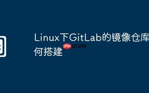 Linux下GitLab的镜像仓库如何搭建